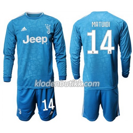 Juventus MATUIDI 14 Barn Tredjedraktsett 2019-2020 Langermet (+ Korte bukser)